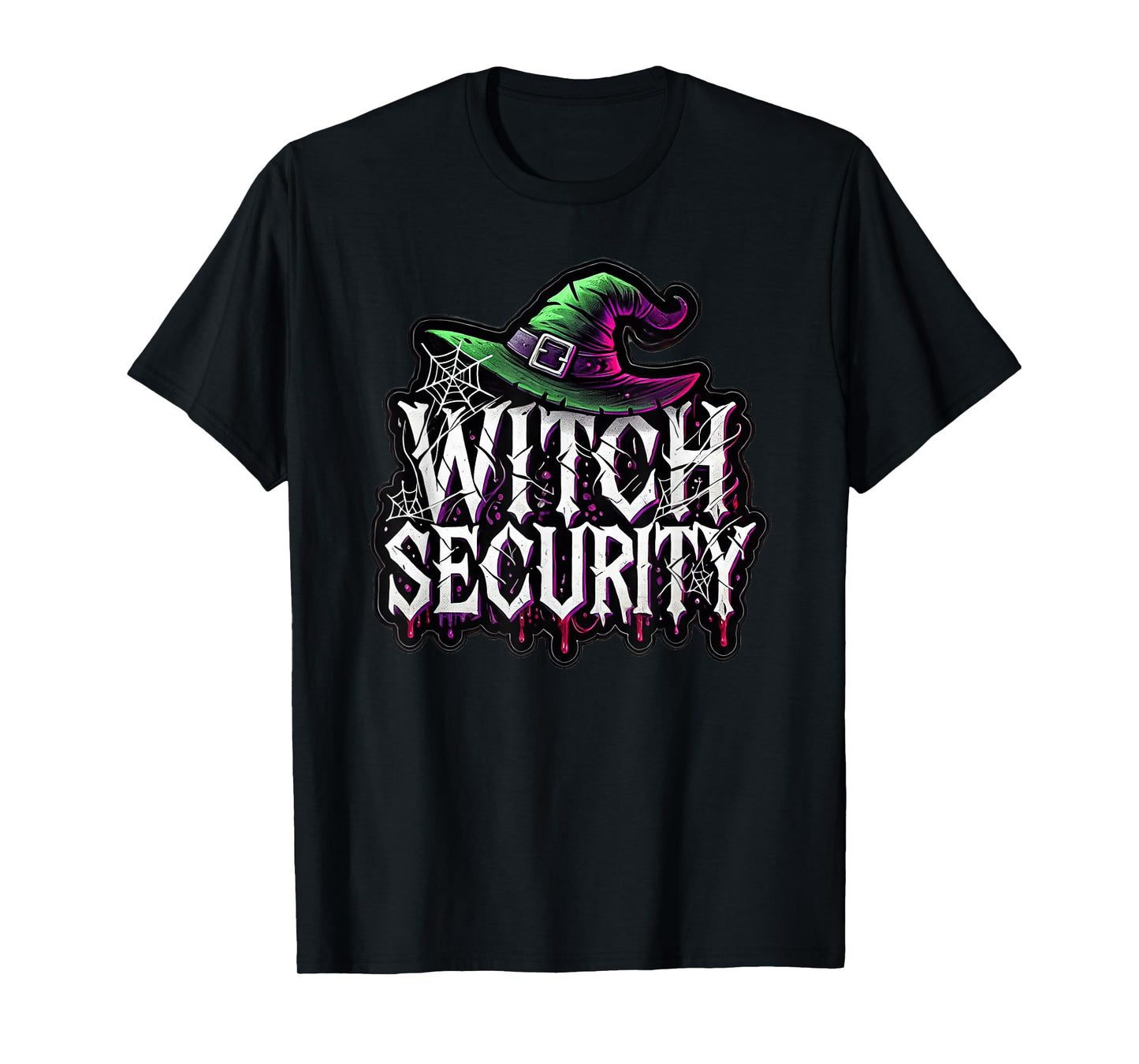 Witch Security Easy Husband of Witches Costume Fun Boyfriend T-Shirt
