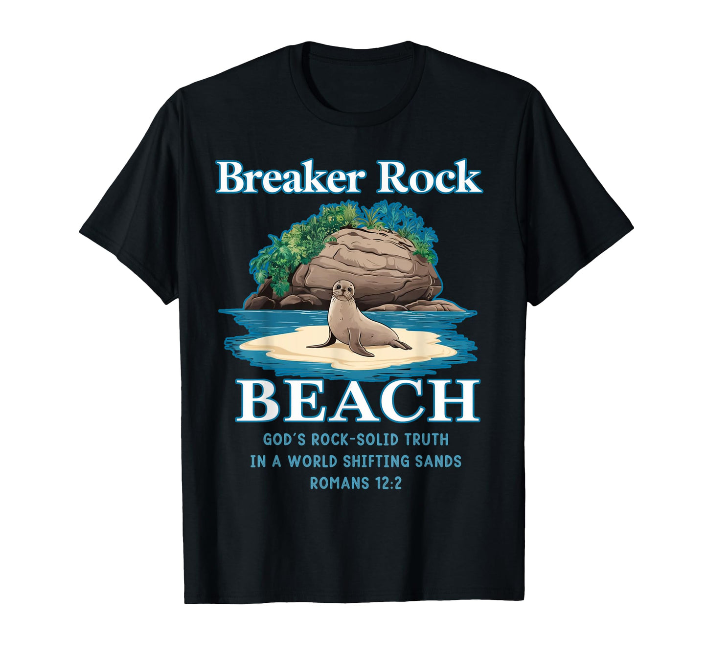 Breaker Rock Beach God's Rock-Solid Truth VBS Christian 2024 T-Shirt