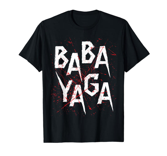 Action film lovers Baba Yaga gear T-Shirt