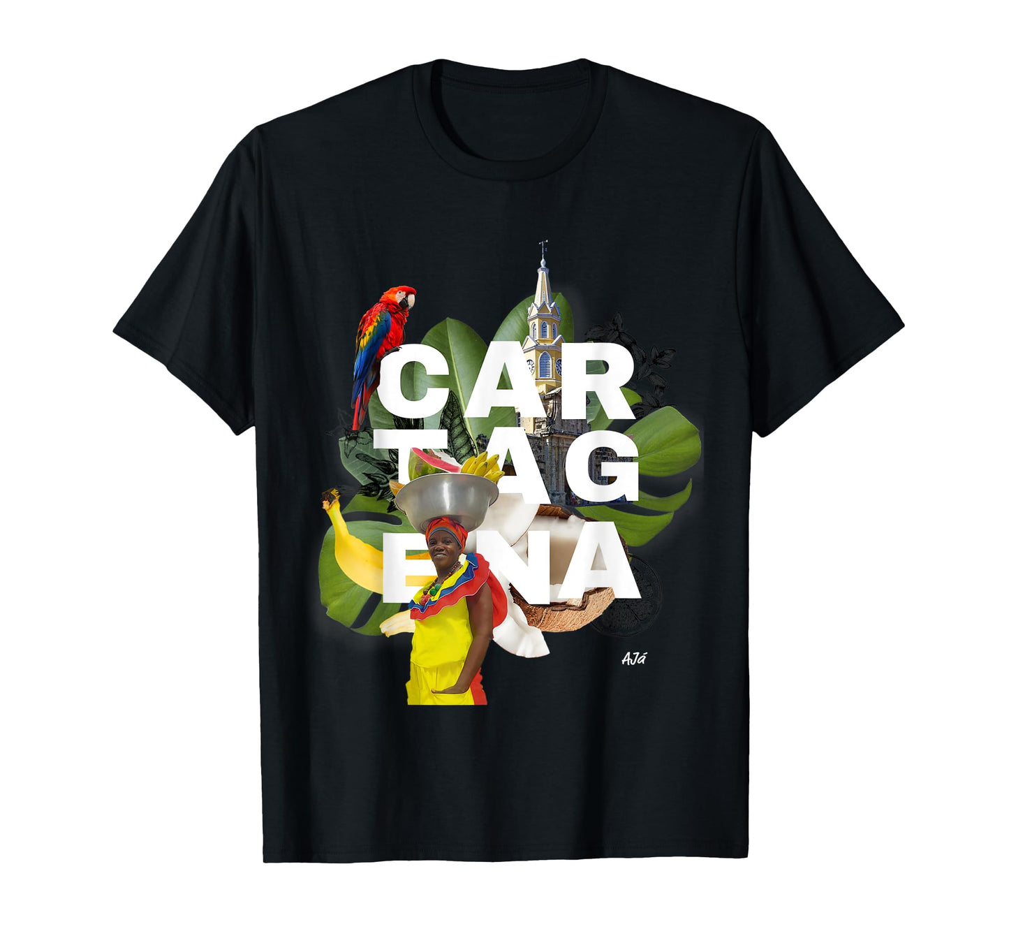 Hecho en Cartagena Colombia T-Shirt