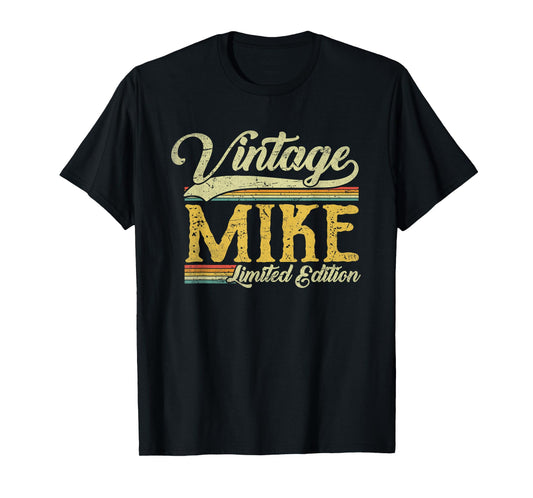 Vintage Mike Name Saying For Men Funny Mike T-Shirt