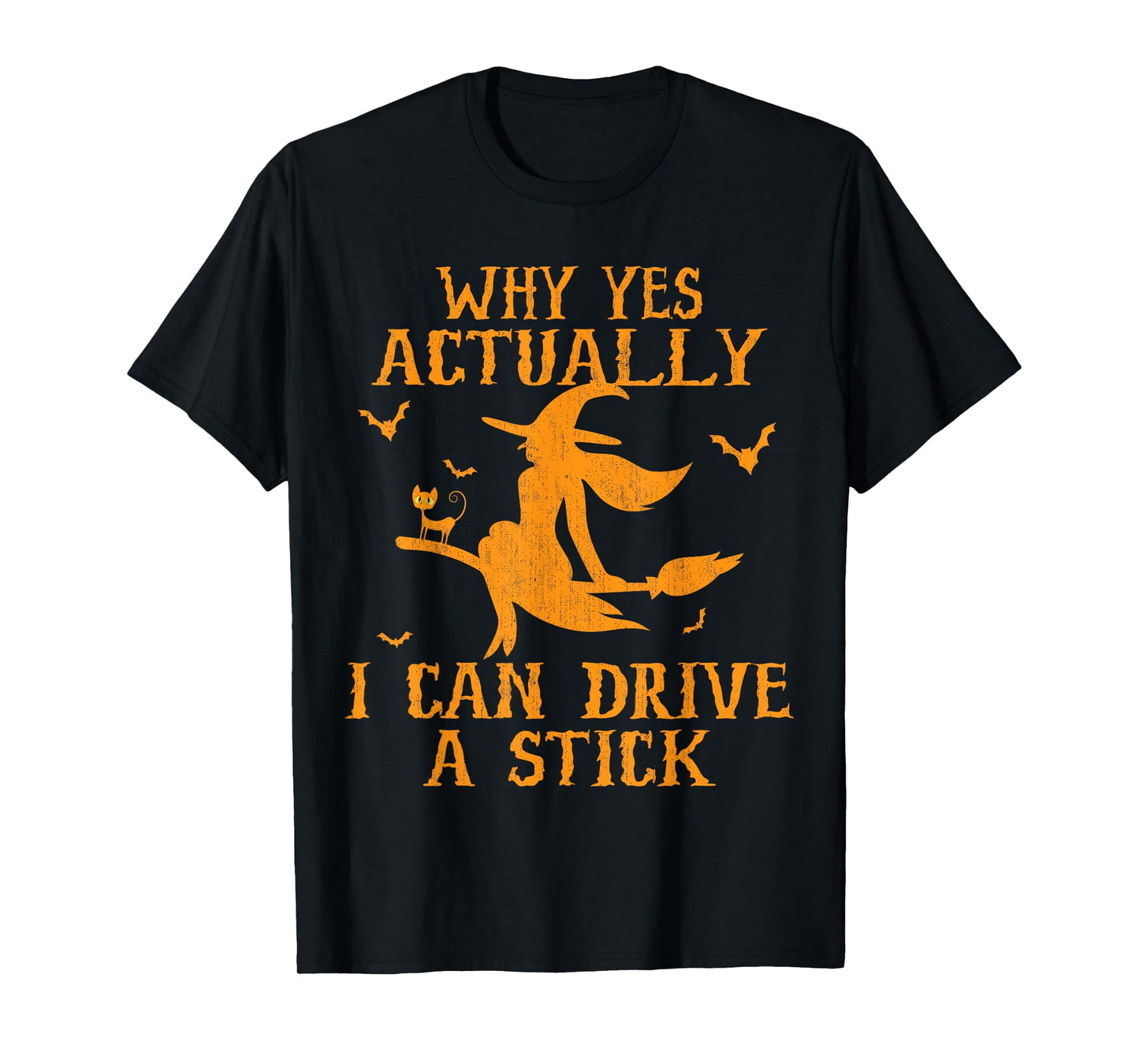 Yes Actually I Can Drive A Stick Halloween Costume T-Shirt
