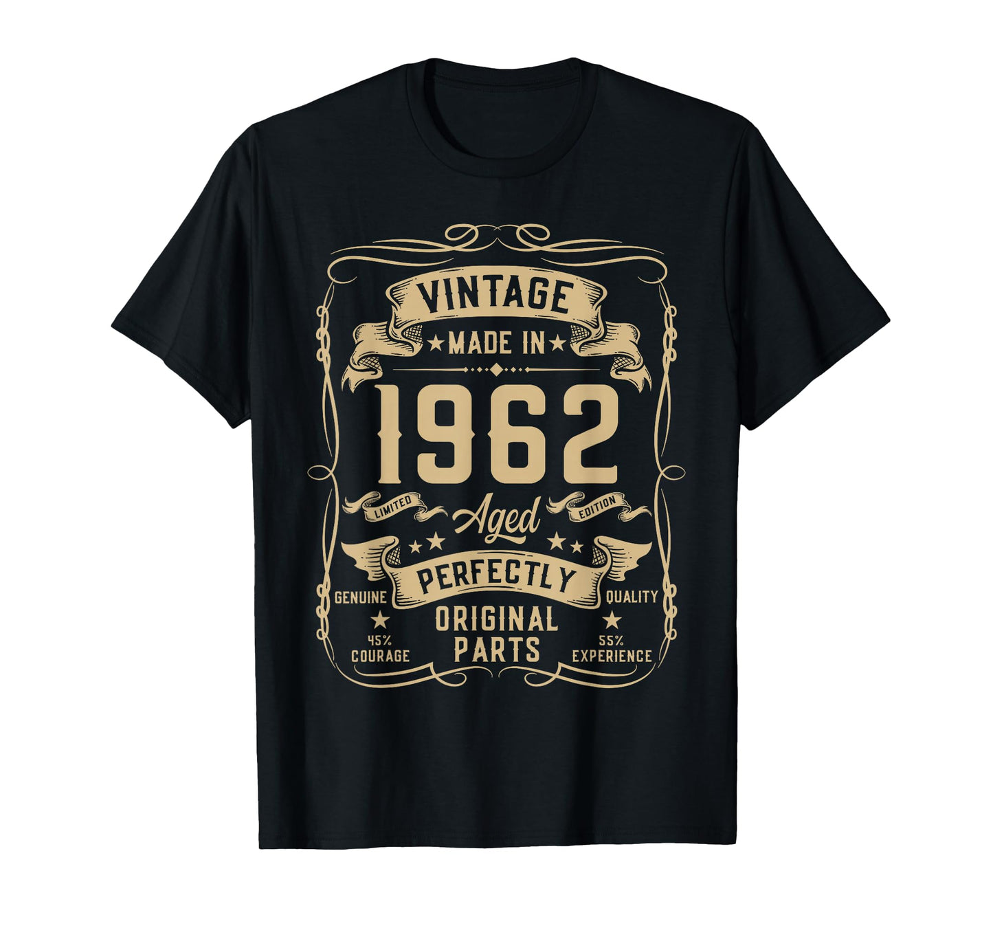 Vintage 1962 63yr 63rd Birthday Gifts for Men 63 Years Old T-Shirt