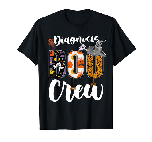 Diagnosis Boo Crew Halloween Match Diagnostician T-Shirt