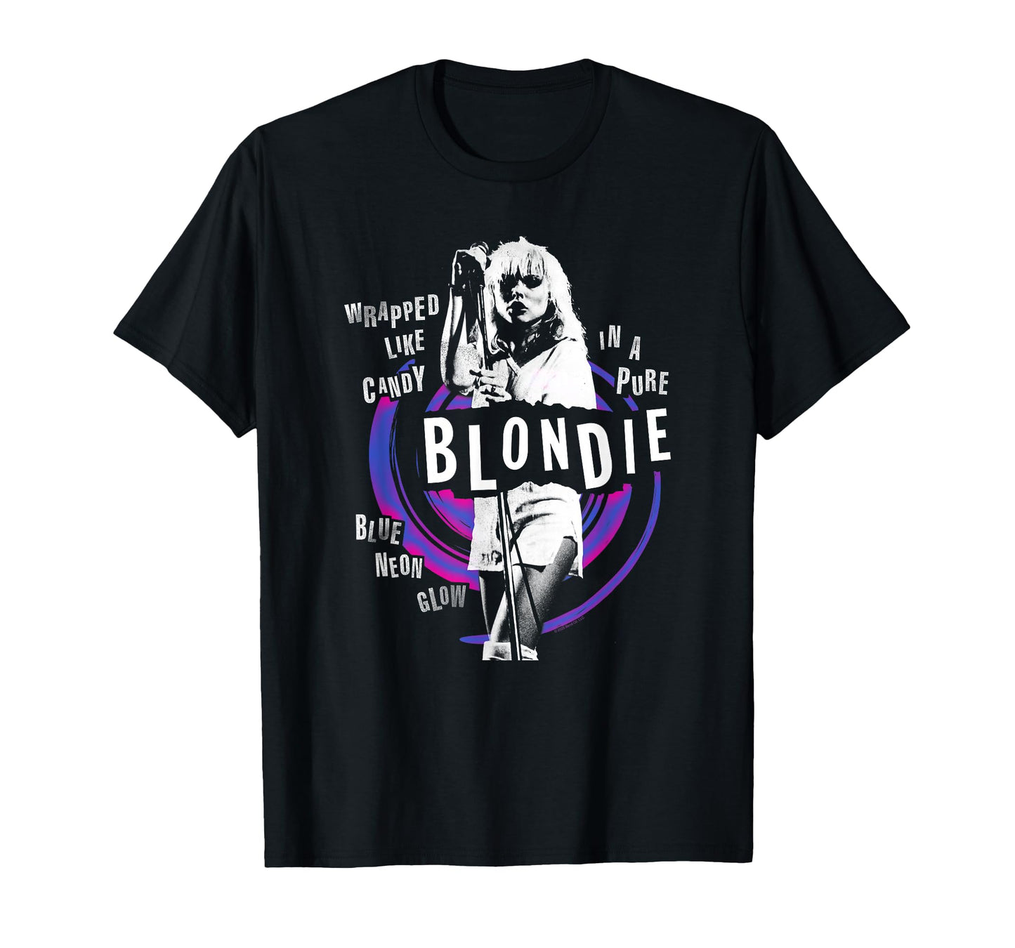 Blondie Punk Wrapped Like Candy Vintage Band T-Shirt