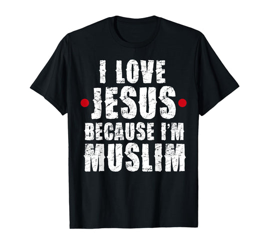 Ramadan Shirt Mubarak Quran I Love Jesus Muslim Tshirt Gift T-Shirt