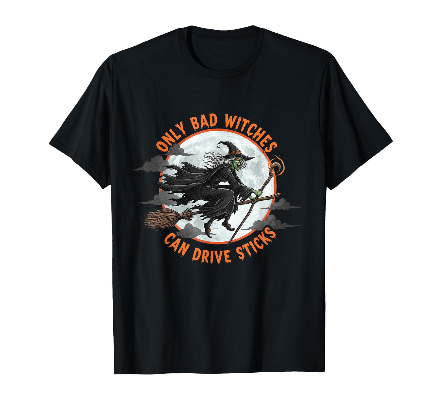 Halloween Halloween Halloween Only Bad Witches T-Shirt