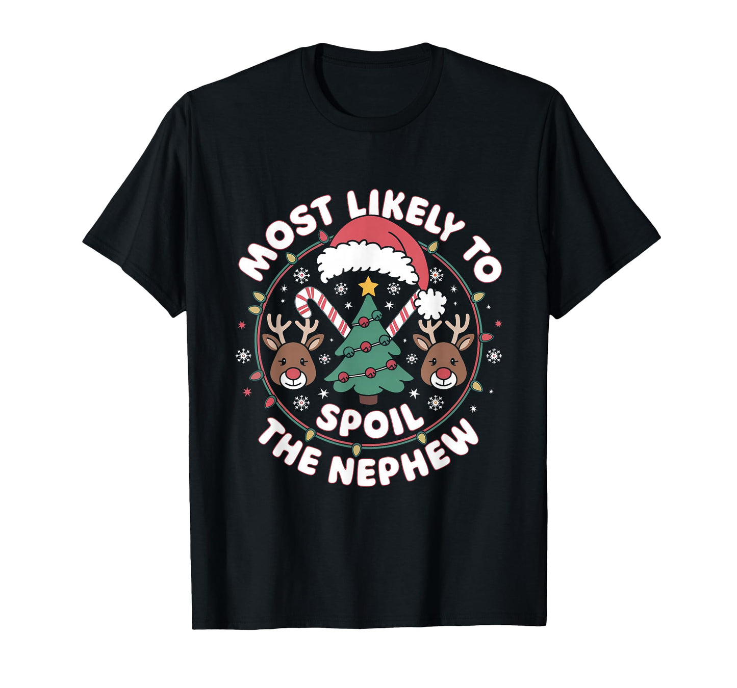 Funny Christmas Party Most Likely to Spoil The Grandson T-Shirt