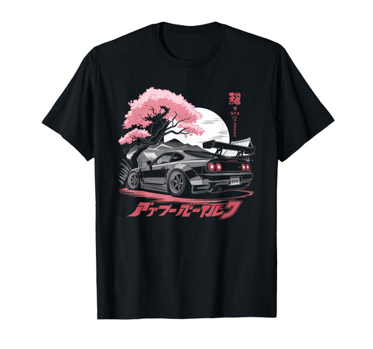 Japanese Car Tshirt Men JDM Japan Street Racing Streetwear T-Shirt