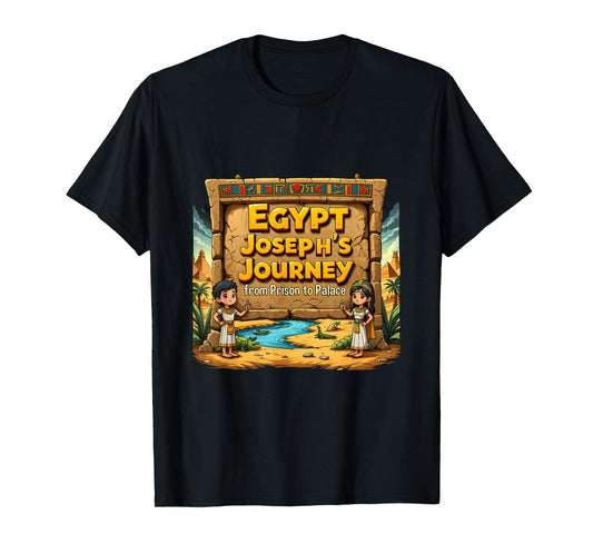 Kids VBS 2025 Camp Youth Trip Egypt Adventure T-Shirt