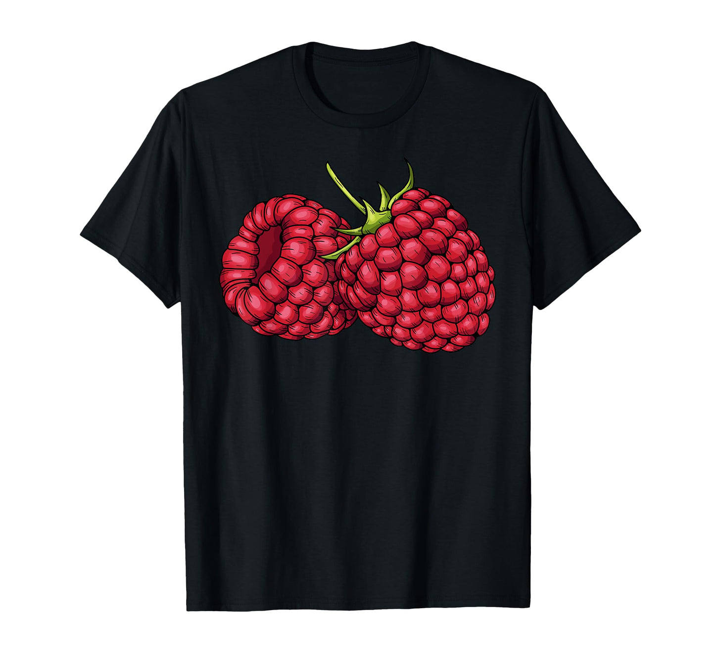 Sweet Raspberry Halloween Fruit Costume Raspberry Team Tee T-Shirt