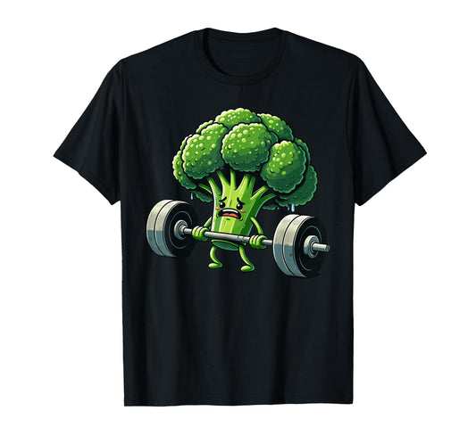 Deadlift Tshirt Broccoli Gym Fitness Motivation Bodybuilding T-Shirt