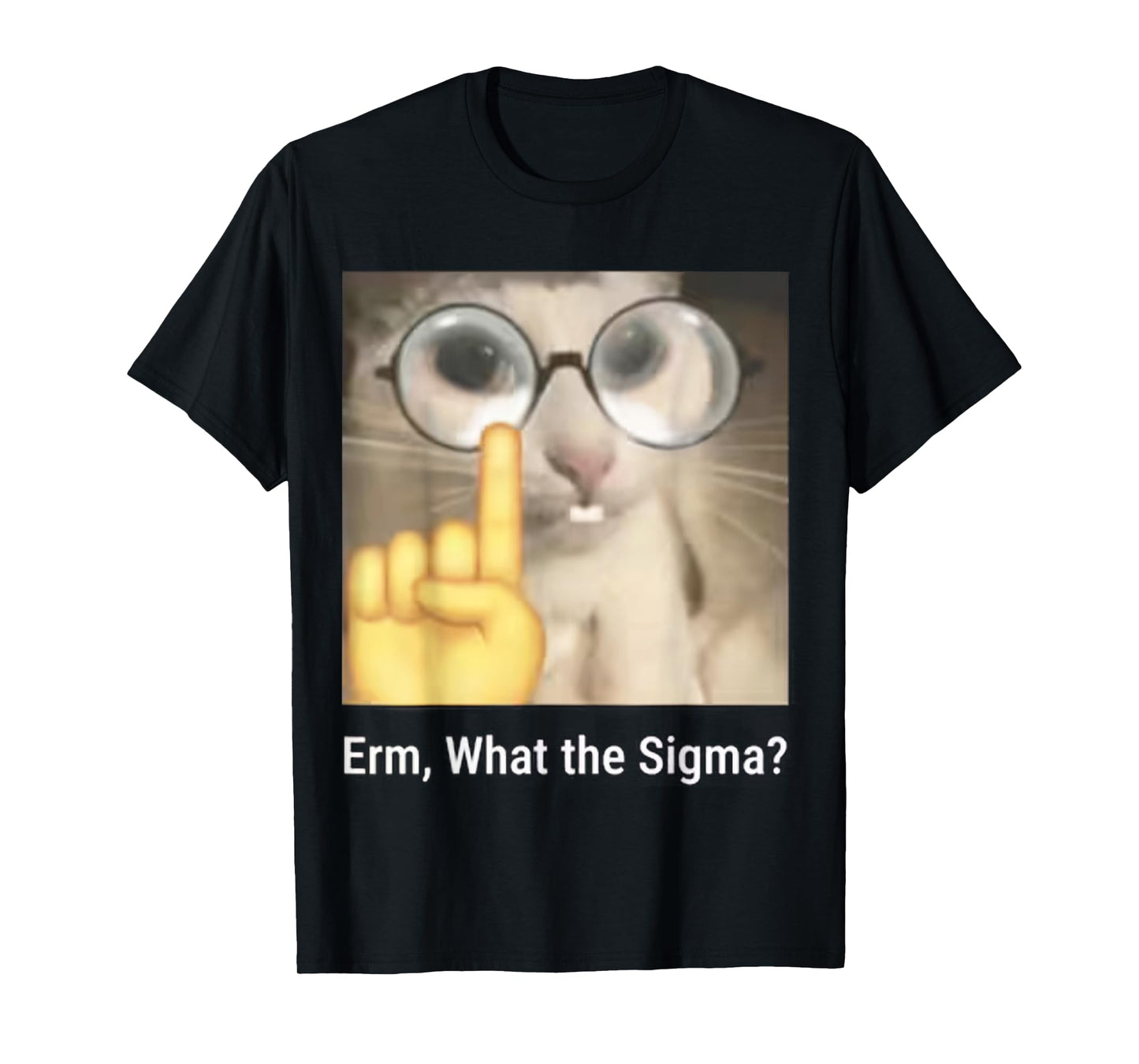 Erm, What the Sigma? Cat meme T-Shirt