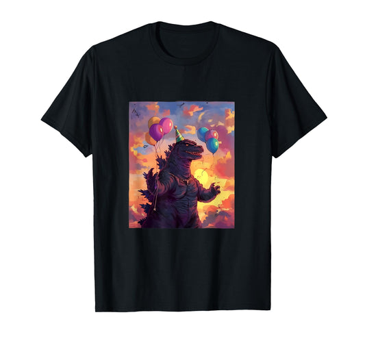 Kaiju Birthday Party Japan Monster Movie Bday Japanese T-Shirt