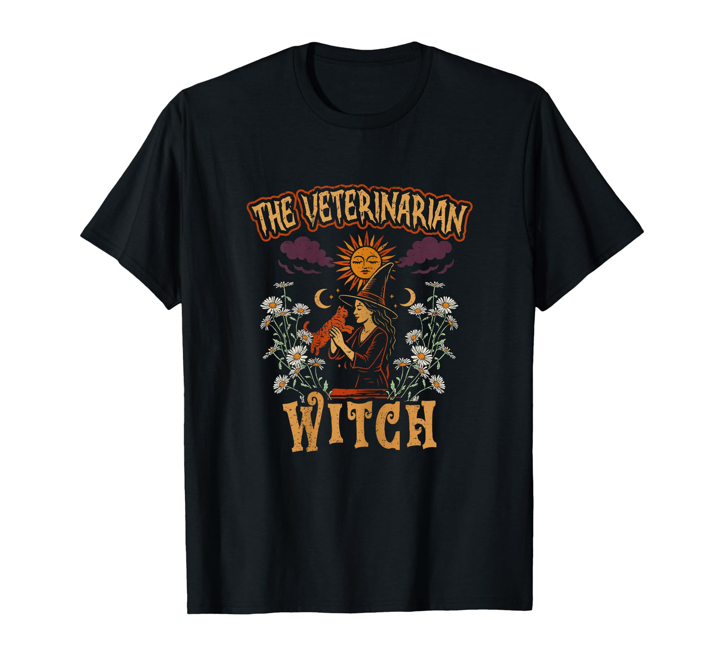 The Veterinarian Witch Veterinary Pet Vet T-Shirt