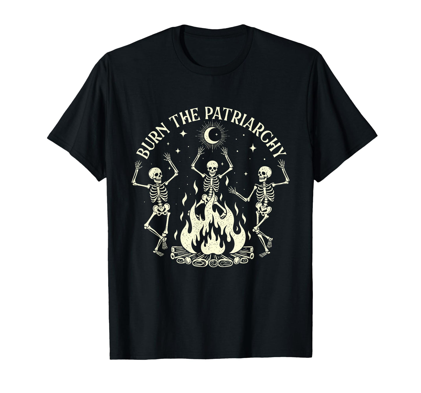 Burn The Patriarchy - Spooky Halloween Feminist Feminism T-Shirt