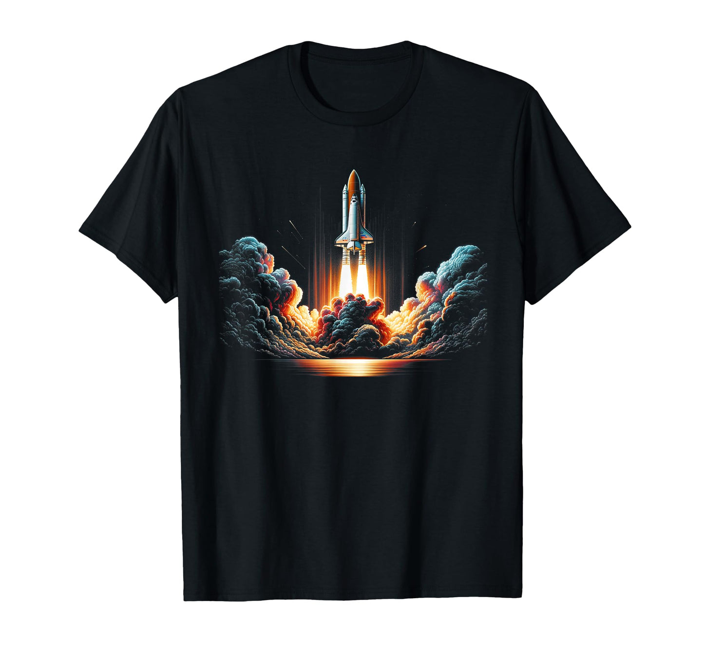 Vintage Space Shuttle Launch, Kennedy Space Centre T-Shirt