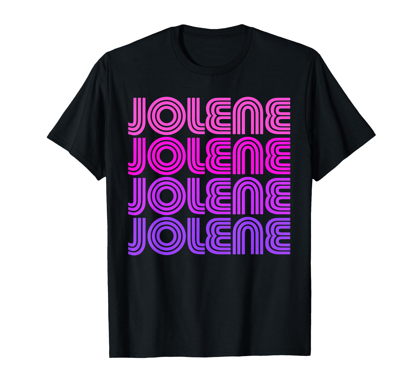 Jolene First Name Jolene Retro Vintage I Love 70s 80s Style T-Shirt