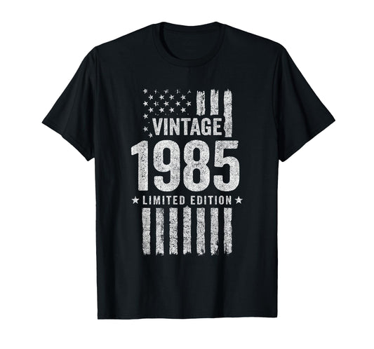1985 Birthday - Born in 1985 - Limited Edition Vintage 1985 T-Shirt