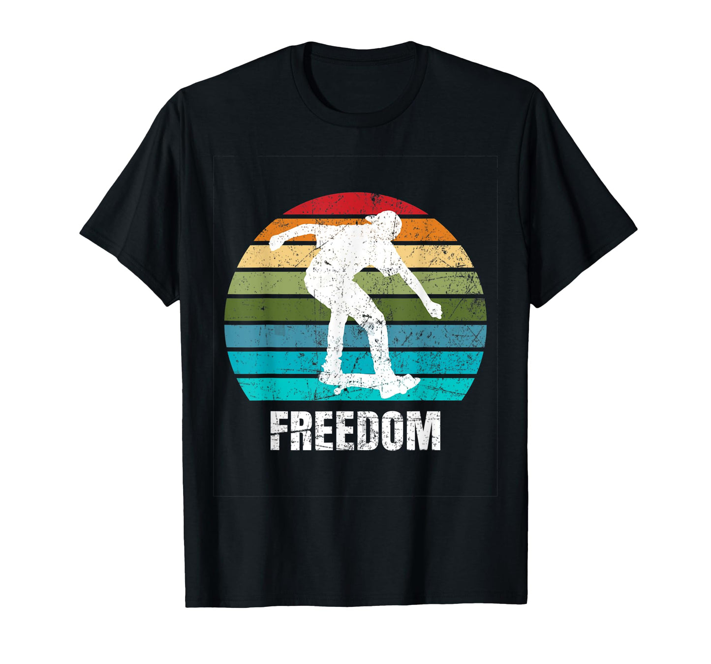 Skateboard means freedom t-shirt
