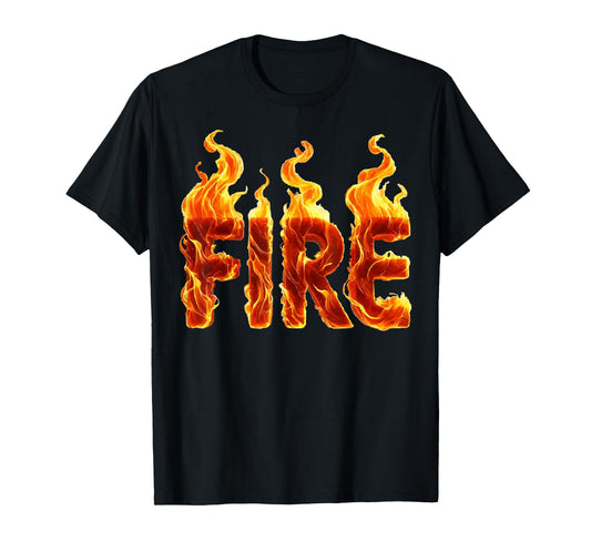 Couple Matching FIRE and ICE Halloween Party Lazy Costume T-Shirt
