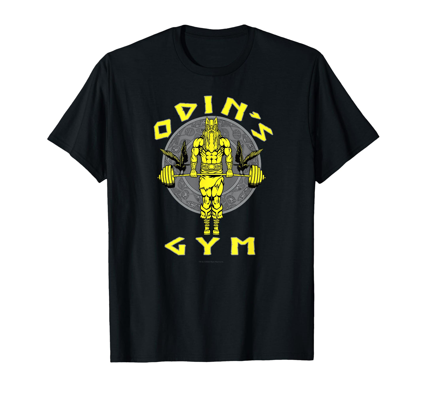 Odin's Gym Fitness Workout Training Weightlifting T-Shirt