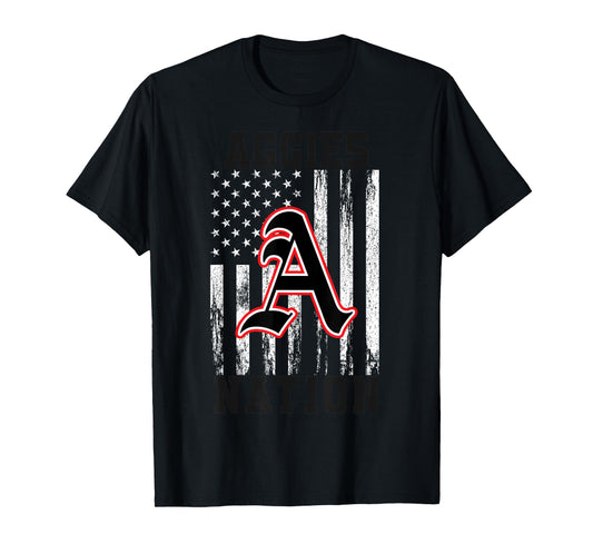 Albertville Aggies Logo Nation HS T-Shirt