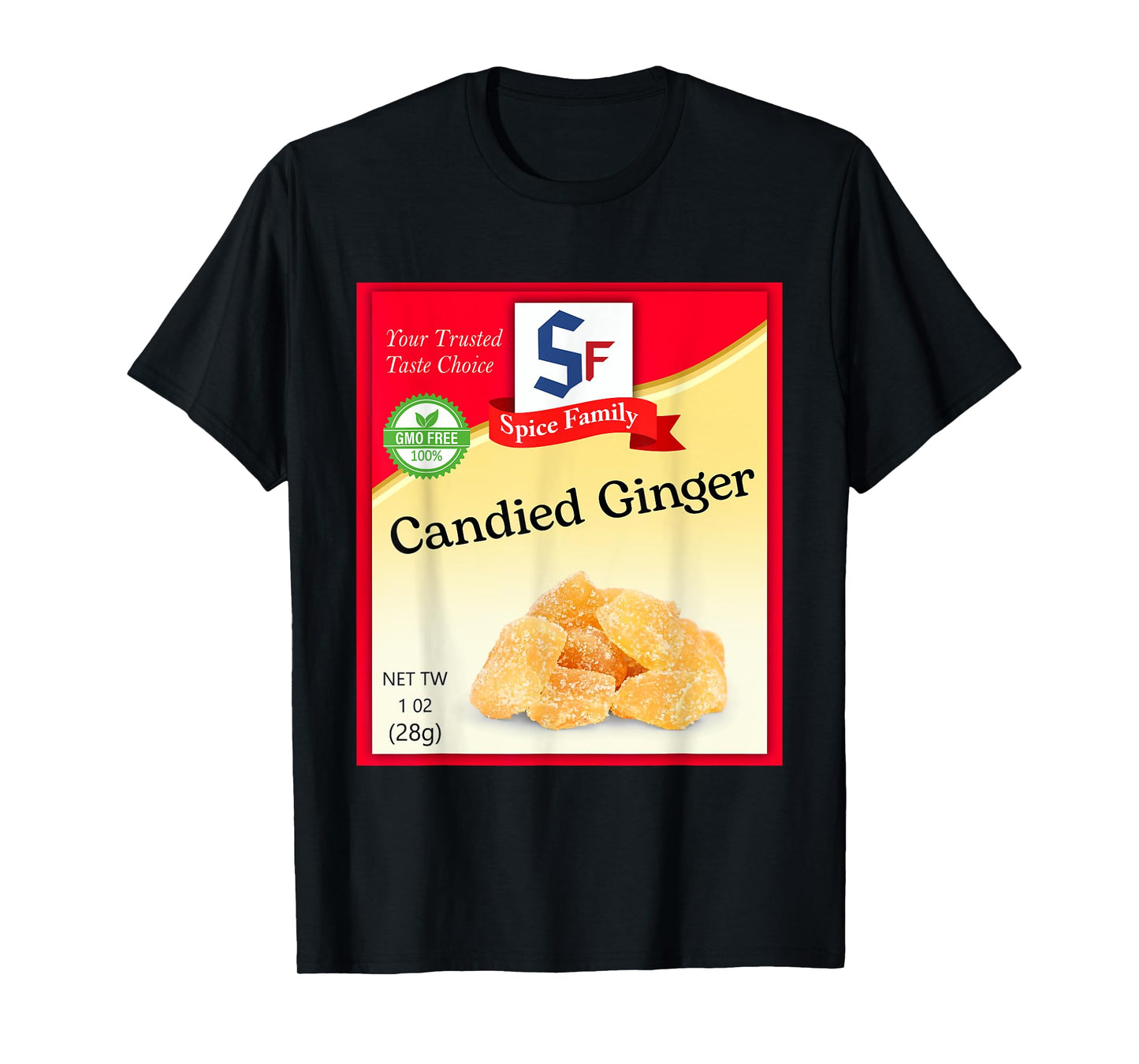 Candied Ginger Condiment Costume Holiday Spice Costumes T-Shirt