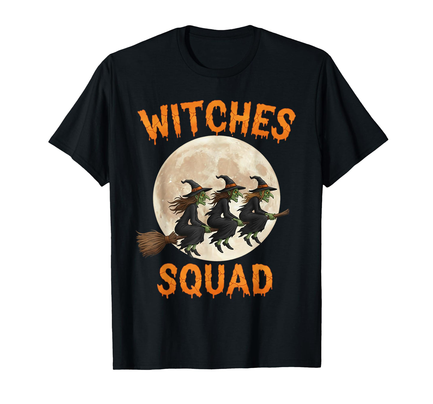 Halloween Scary Witches Squad T-Shirt