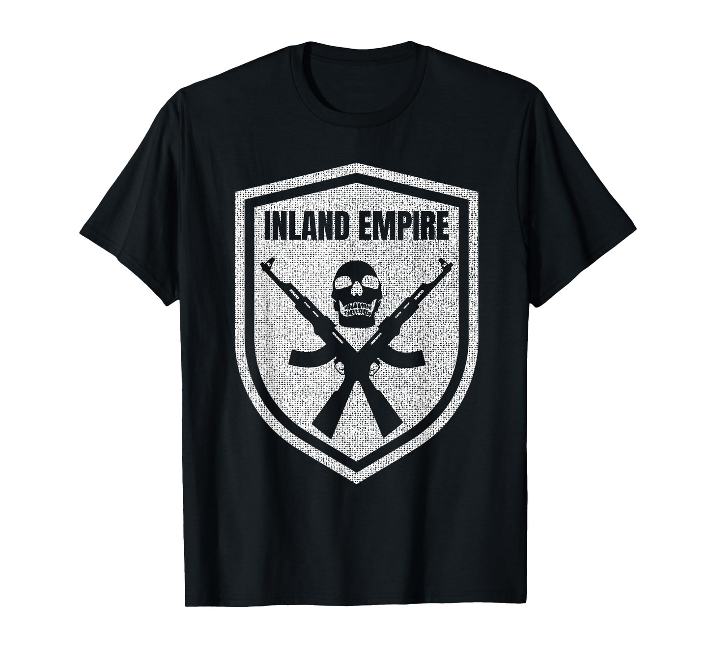 Inland Empire California Skull AK-47 T-Shirt