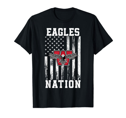 Weatherford Eagles Logo Nation HS T-Shirt