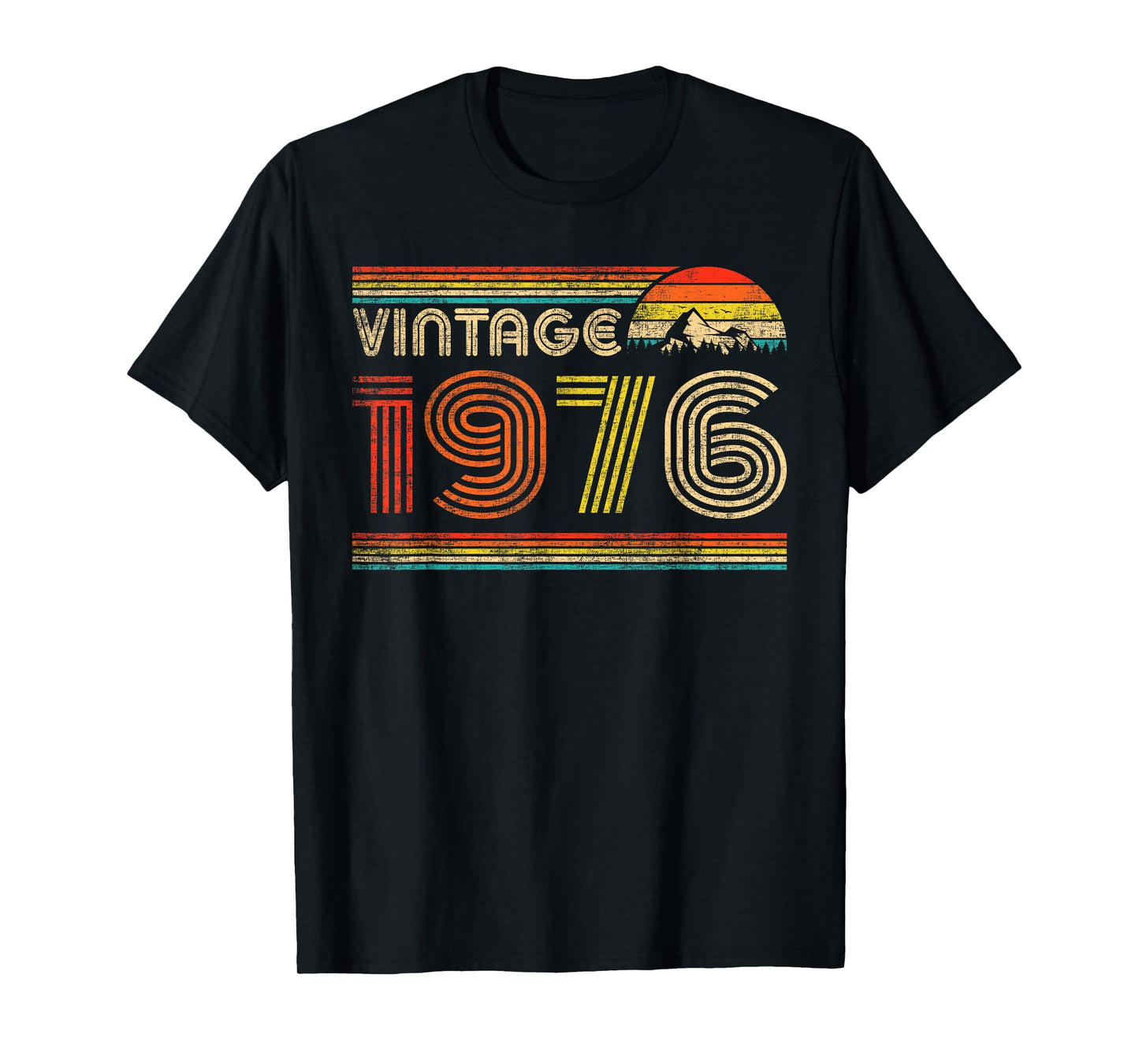 Vintage 1976 Classic 1976 Vintage Year Men Women Birthday T-Shirt
