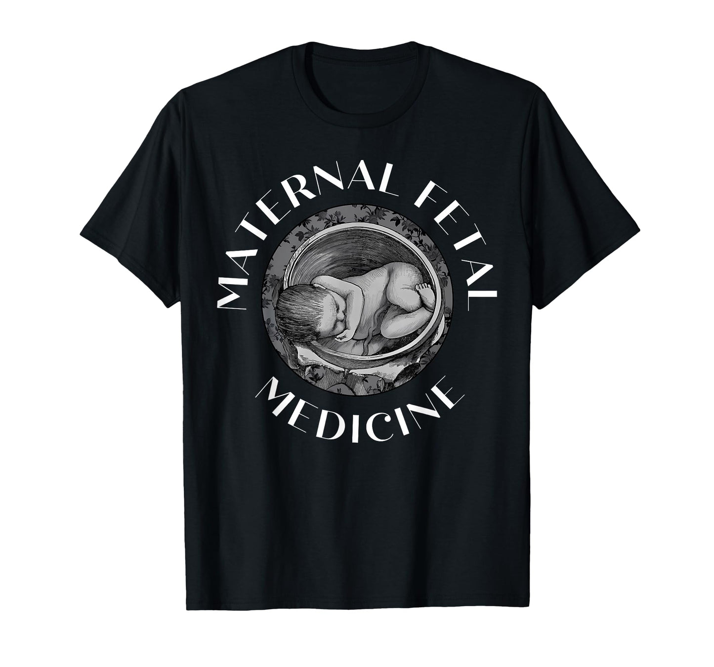Vintage Anatomy Maternal Fetal Medicine MFM Nurse OBGYN T-Shirt