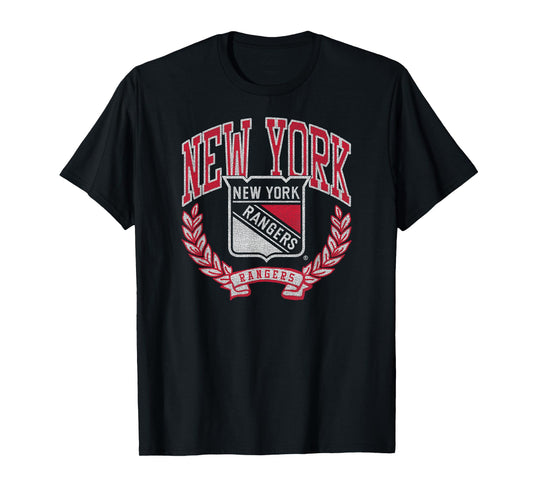 New York Rangers Vintage Victory Blue Officially Licensed T-Shirt