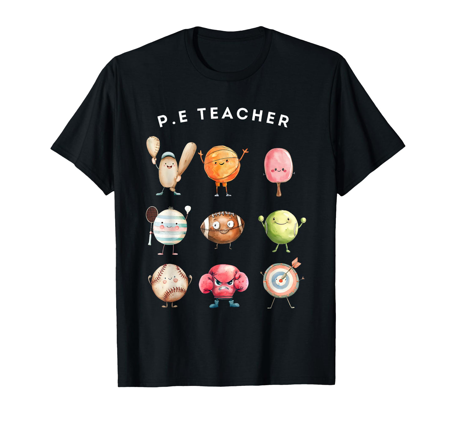 Physical Education Teacher PE Teacher Specials Back School Men Women T-Shirt
