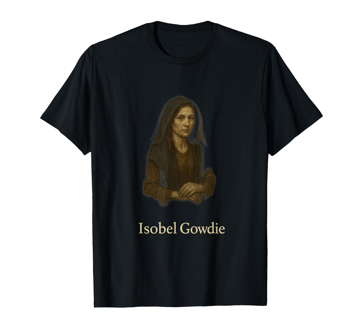 Isobel Gowdie Scottish Witchcraft Legend Historical T-Shirt