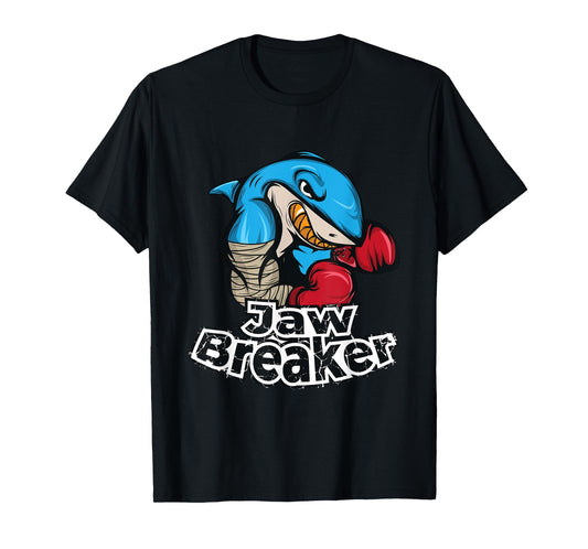 Shark Jaw Breaker Boxing, Cool Sport Shark Lover TShirt Gift T-Shirt