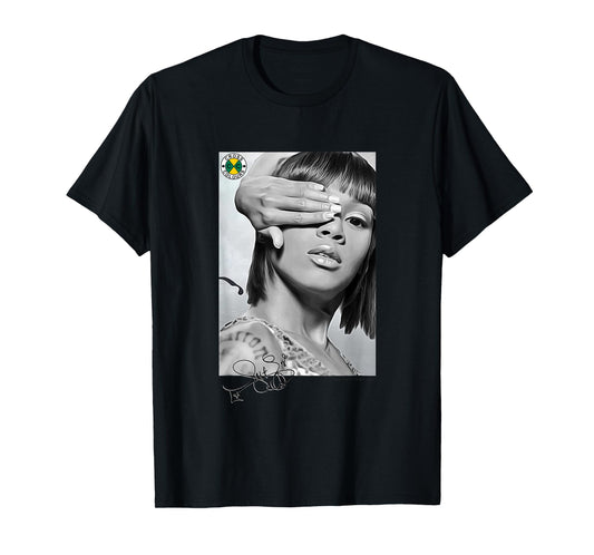 CROSS COLOURS Lisa Left Eye Lopes Legacy | 1990's Vintage Legends Unisex Adult T-Shirt