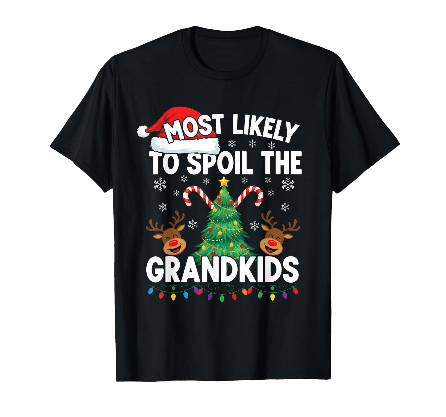 Christmas Party Most Likely to Spoil The Grandkids Men T-Shirt