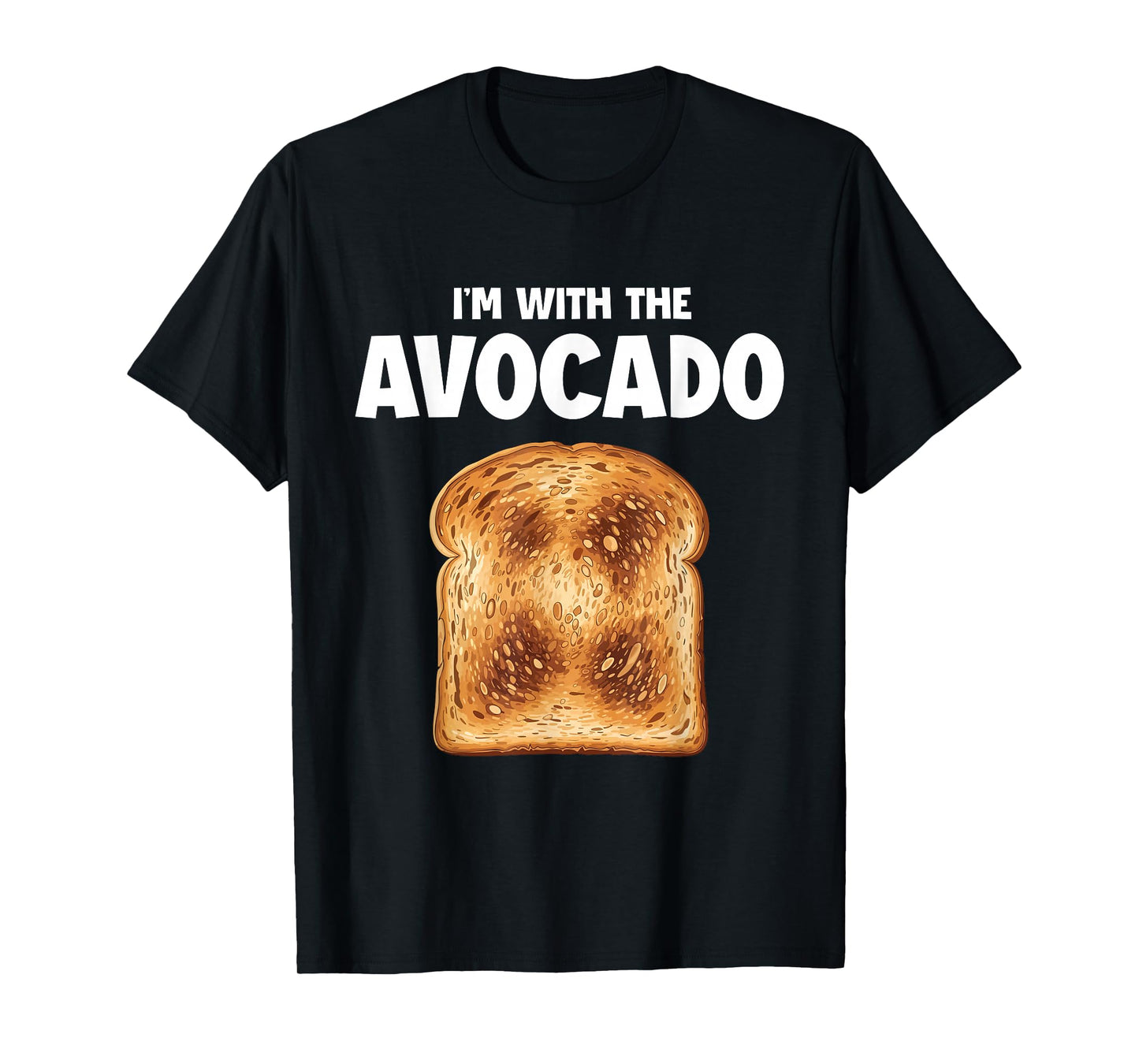 I'm with The Avocado - Matching Halloween Costume Couple T-Shirt