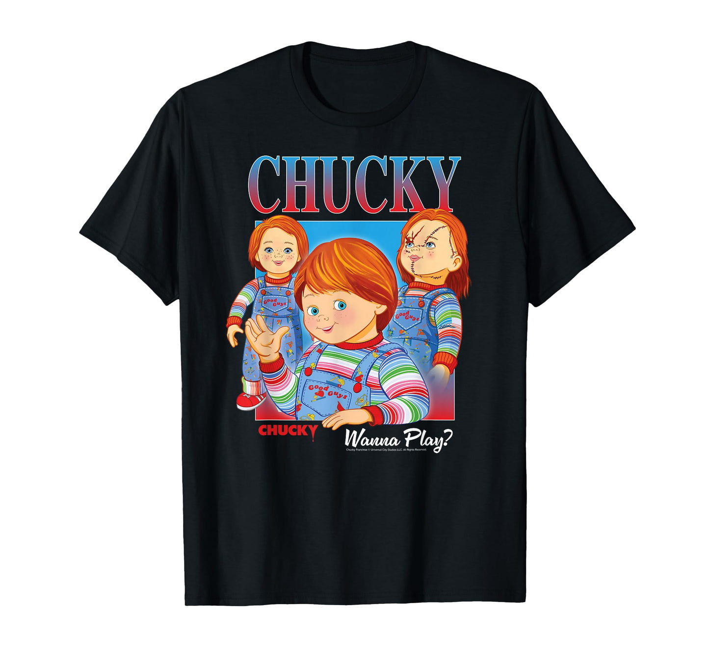 Chucky Wanna Play Vintage T-Shirt