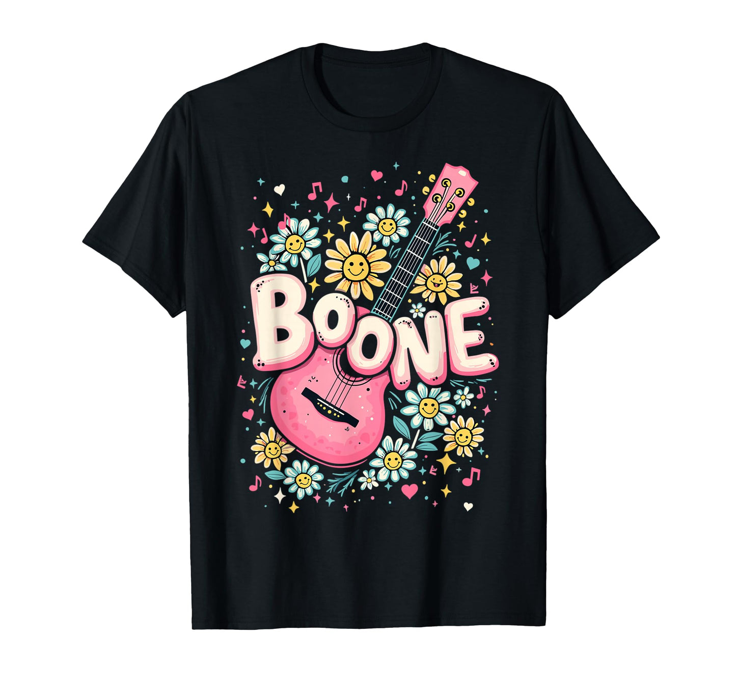 Boone Family Name I Love Boone Personalized Vintage T-Shirt