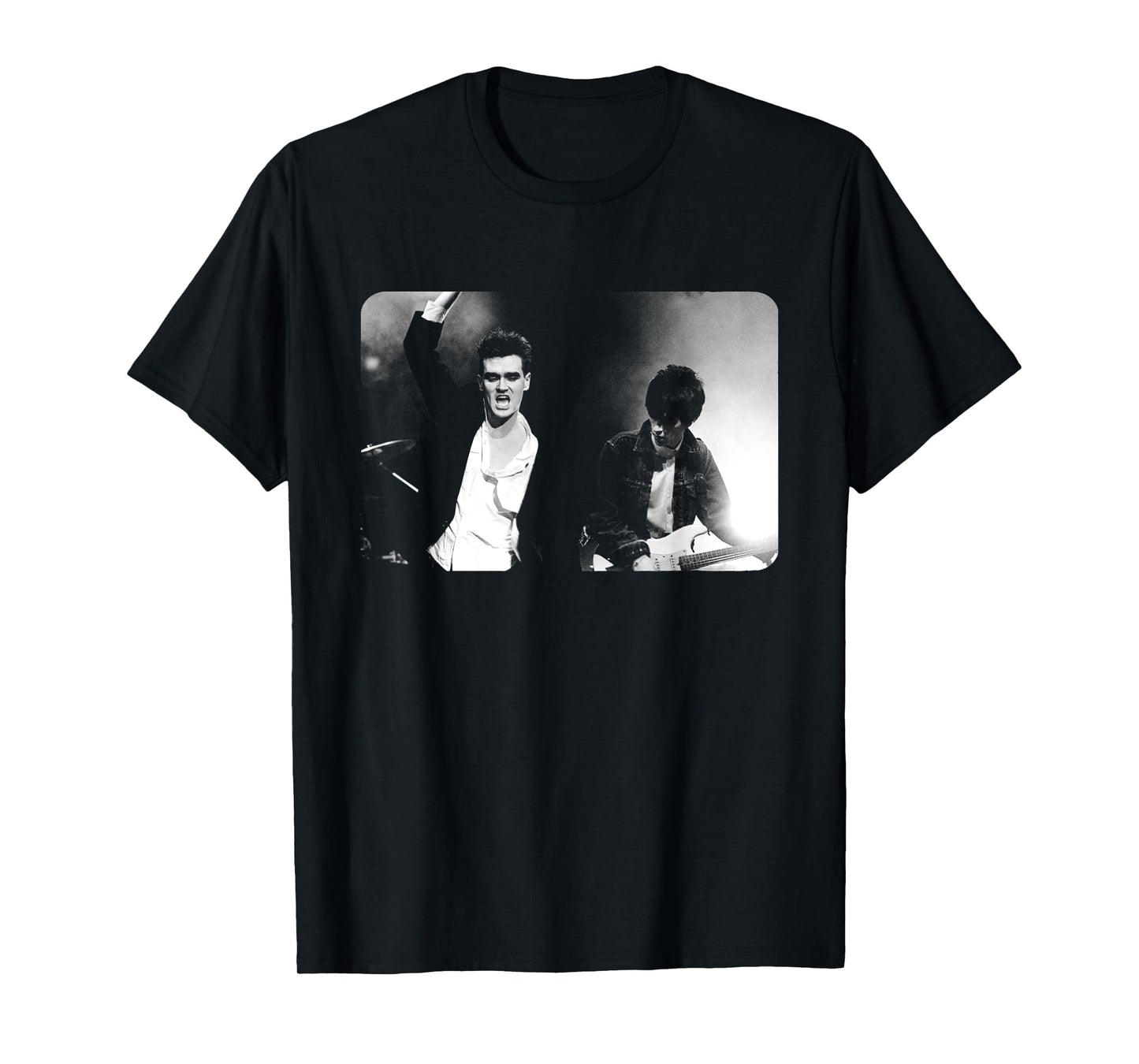 Morrissey With Johnny Marr The Smiths By Stephen Wright T-Shirt