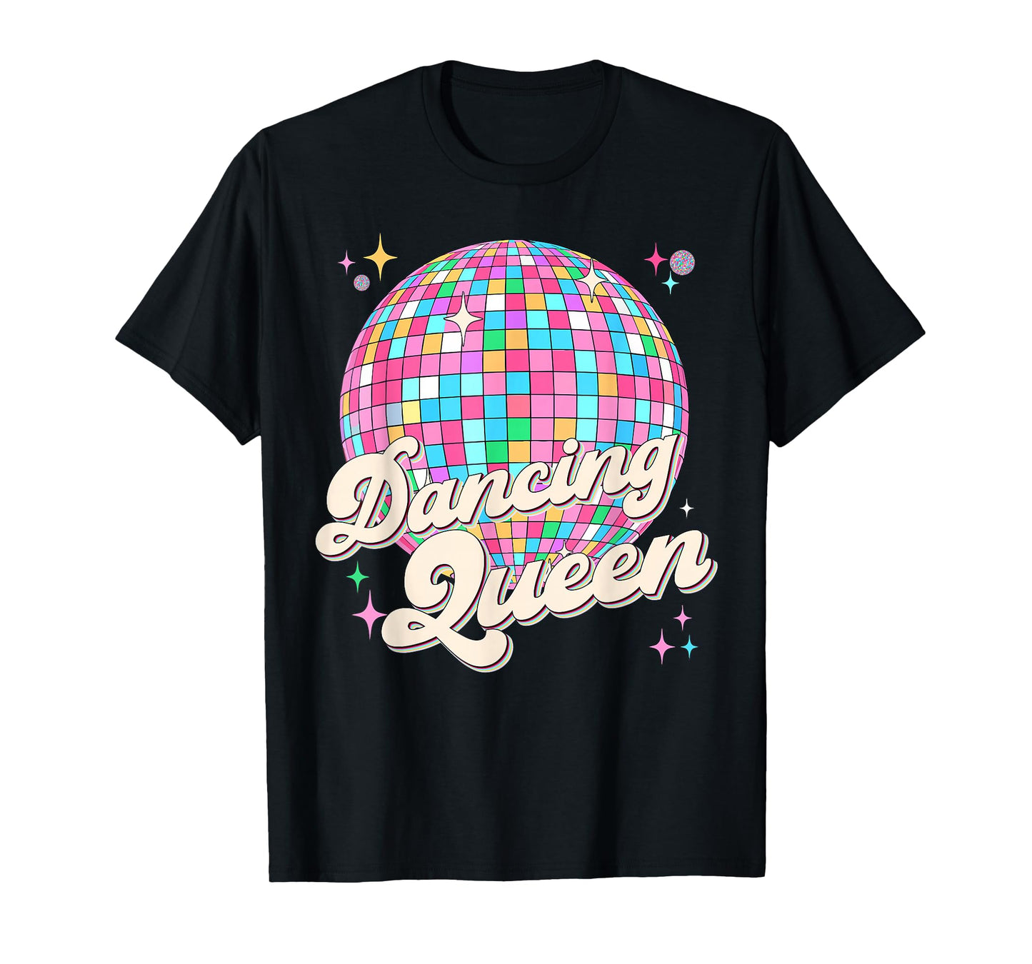 Dancing Queen Shirt Vintage Dancing 70s Women Girl T-Shirt