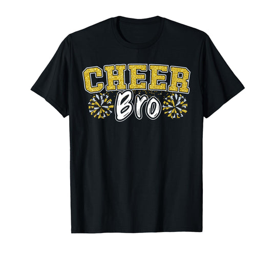 Cheer Bro My Favorite Cheerleader Calls Me Brother Yellow T-Shirt