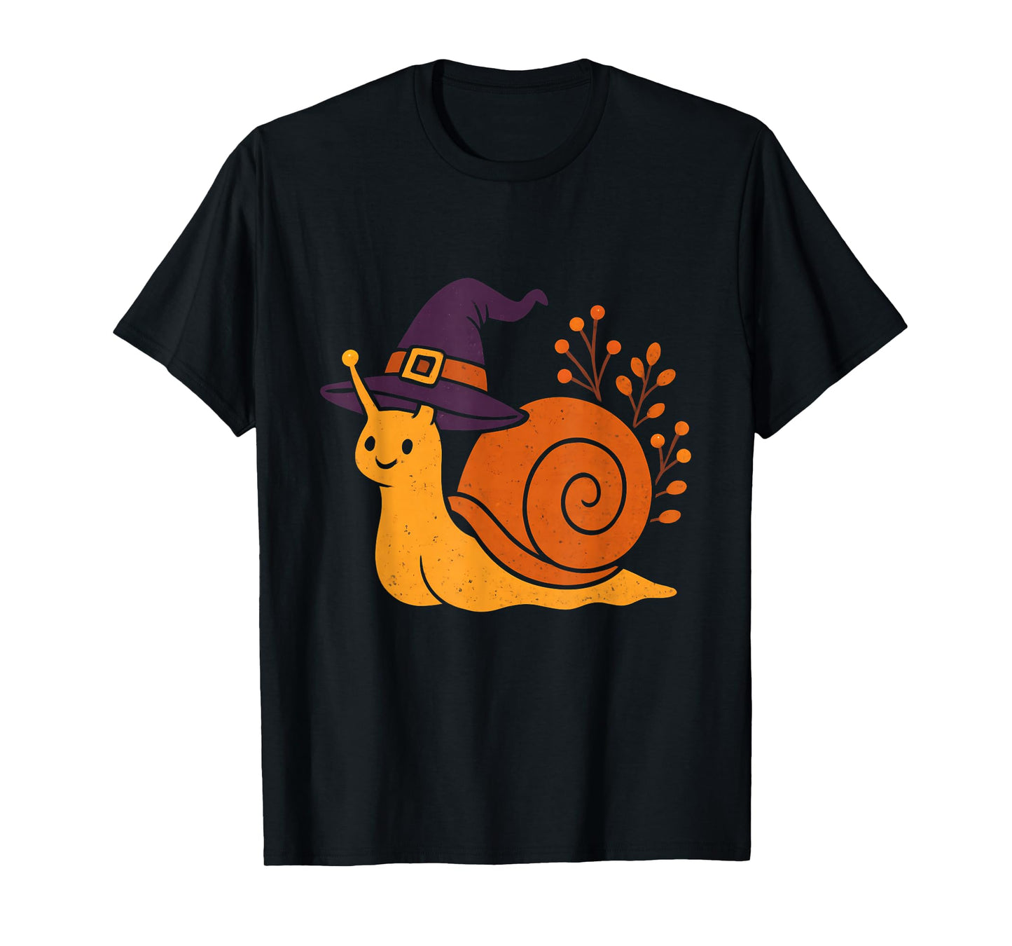 Witch Snail Halloween T-Shirt