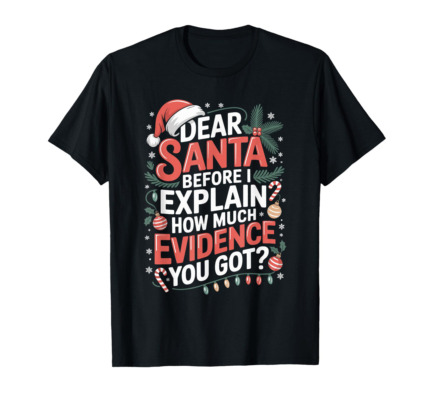 Funny Christmas Humor Pajama Xmas for Men Women Kids T-Shirt