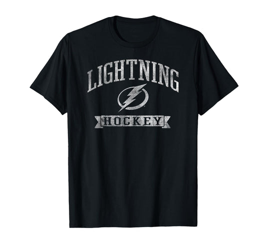 Tampa Bay Lightning Vintage Hockey Royal Officially Licensed T-Shirt