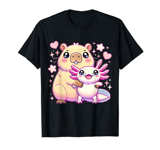 Capybara and Axolotl T-Shirt