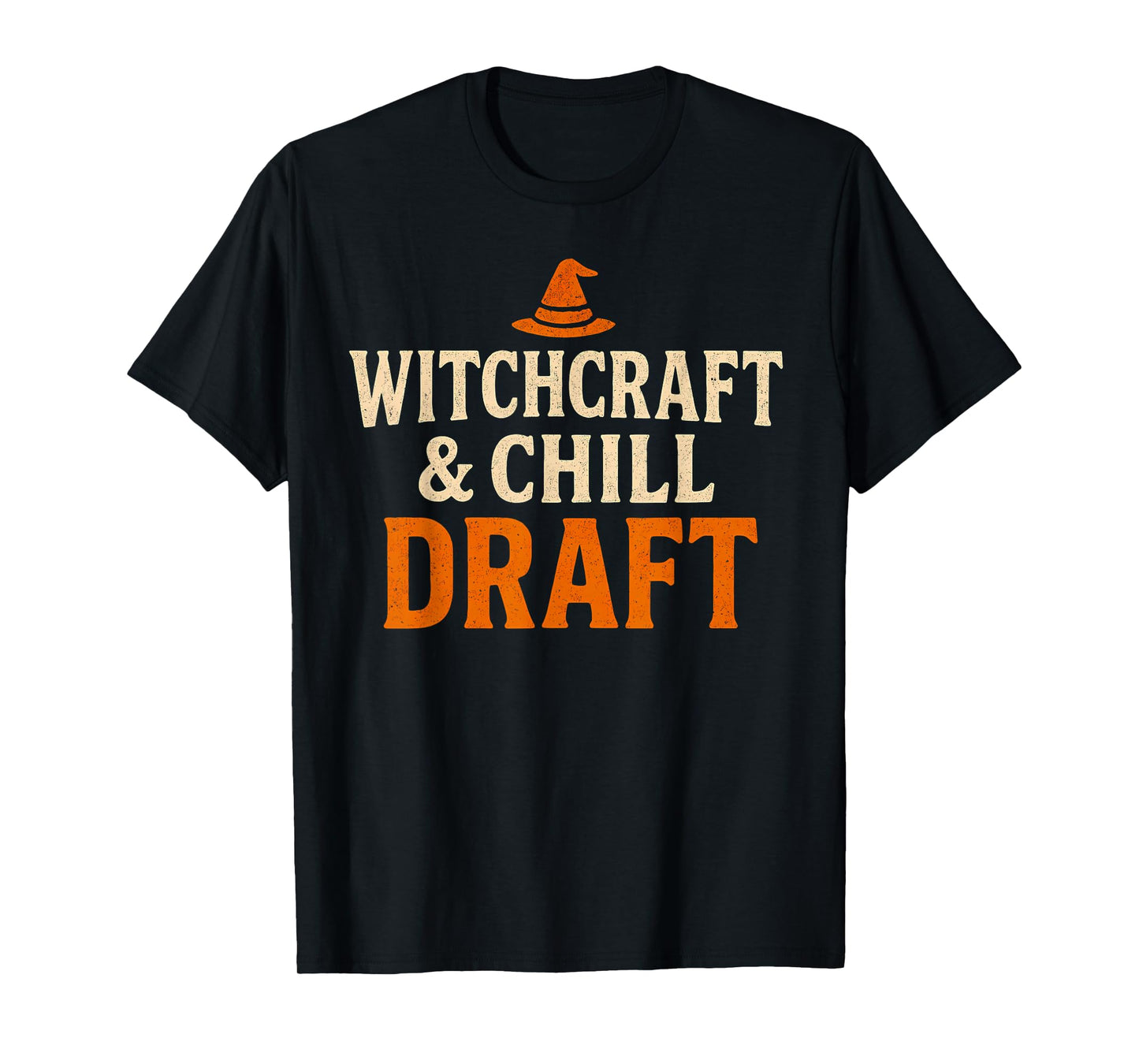 Witchcraft Chill Draft Funny Lazy Halloween Goofy Costume T-Shirt